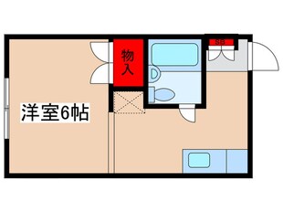 メゾンサンシャイン百合ヶ丘の物件間取画像